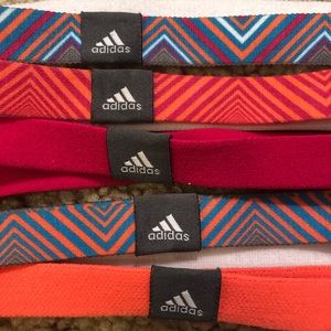 Five Adidas Headbands